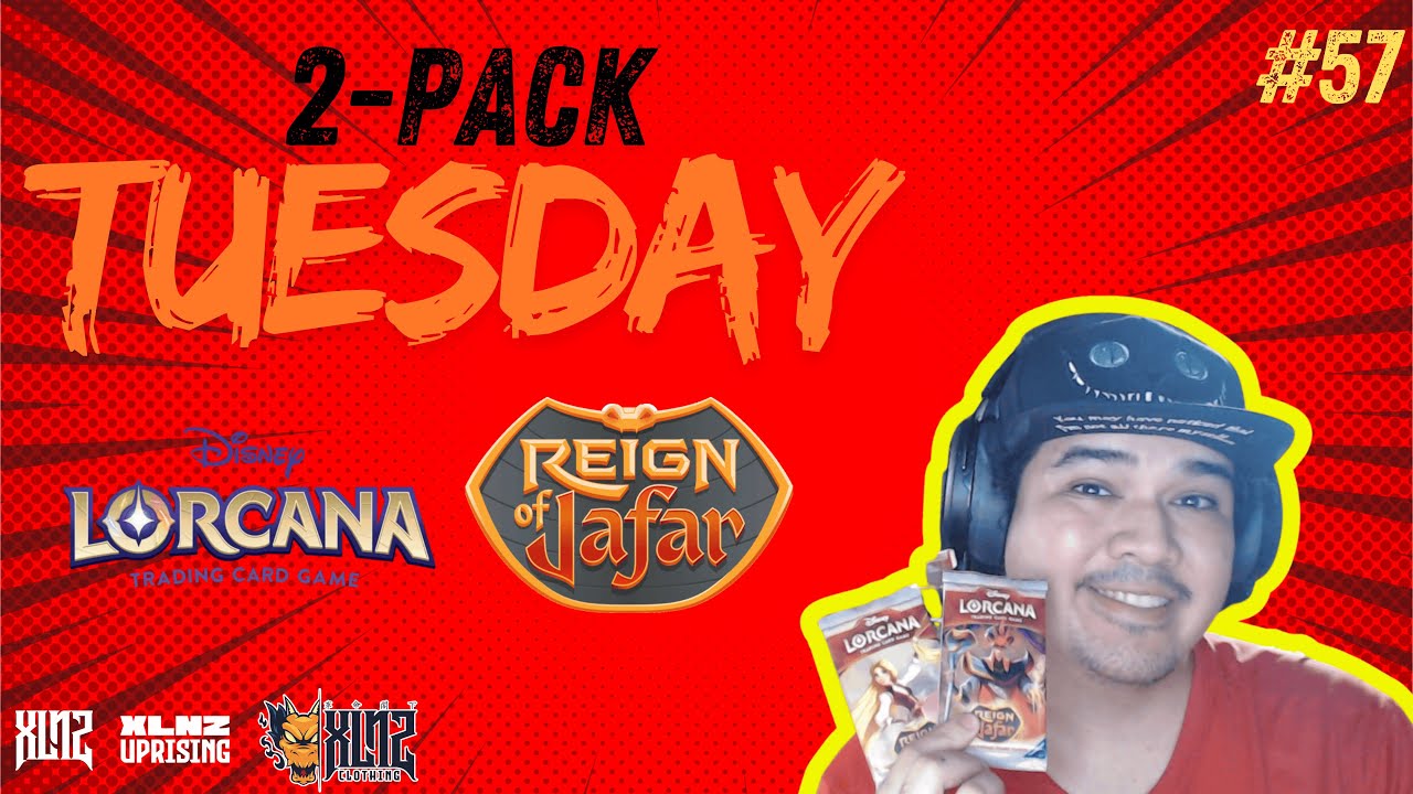 2-Pack Tuesday #57 - Lorcana - Reign of Jafar