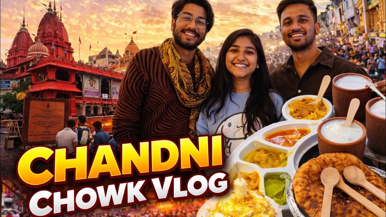 Chandni Chowk Full Tour 2026 🔥 | Omaxe Mall + Street Food | Delhi Vlog