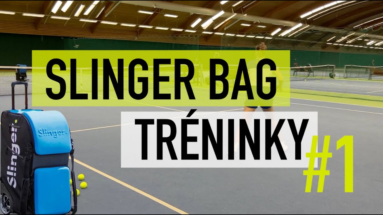 Trénink se Slinger bagem č.1 #tenis #slinger #slingerbag