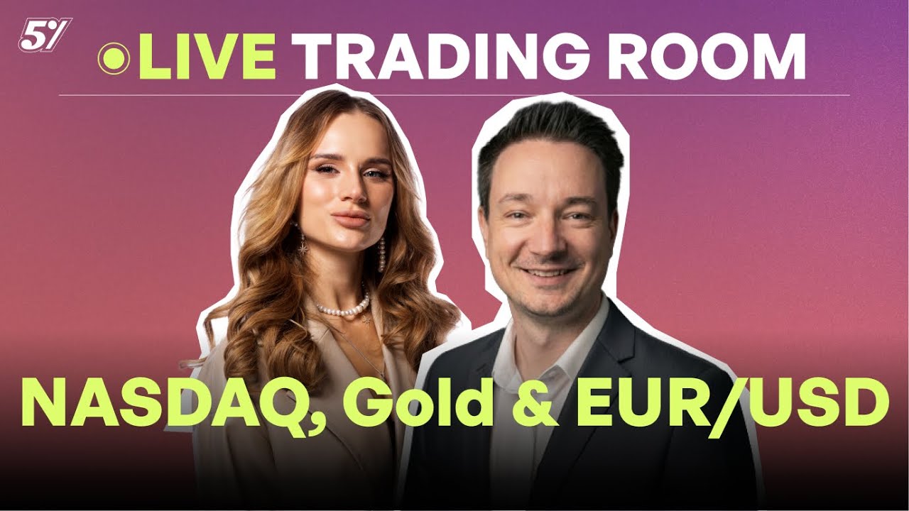 Live Forex Trading & Analysis – NASDAQ, Gold & EUR/USD