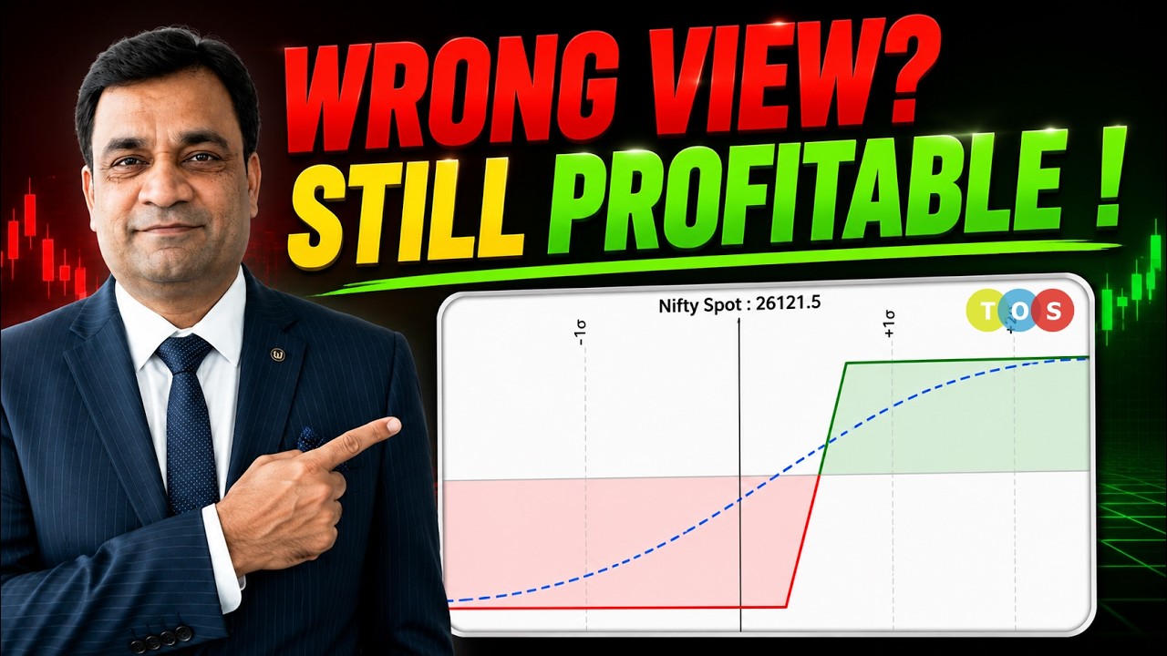Losing A Nifty Option Trade? | Most Traders Panic! | Here Is The Adjustment | THE OPTION SCHOOL