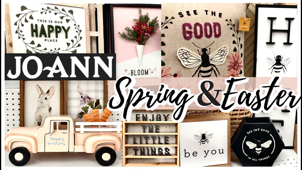 NEW SPRING & EASTER DECOR SHOP WITH ME 2021