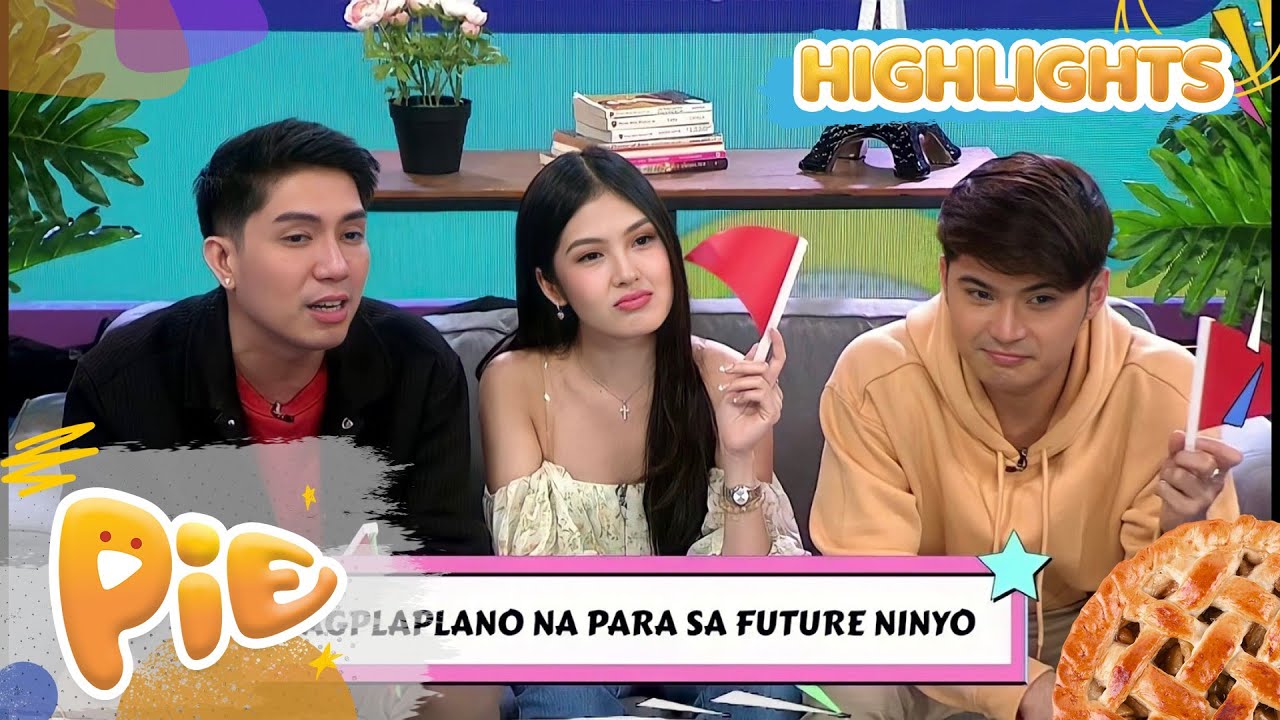 Eian and Sela play 'red flag or green flag' challenge | PIENALO | PIE Channel