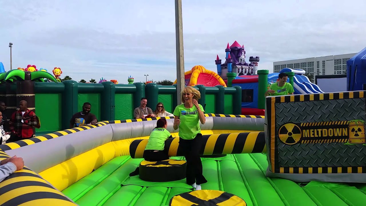 The Meltdown spinning Wipeout game