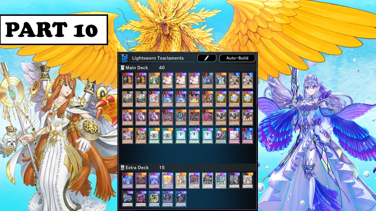 [PART 10] LIGHTSWORN TEARLAMENTS DECK 2025! RISING FROM THE OCEAN’S TOMB! on Yu-Gi-Oh! Master Duel