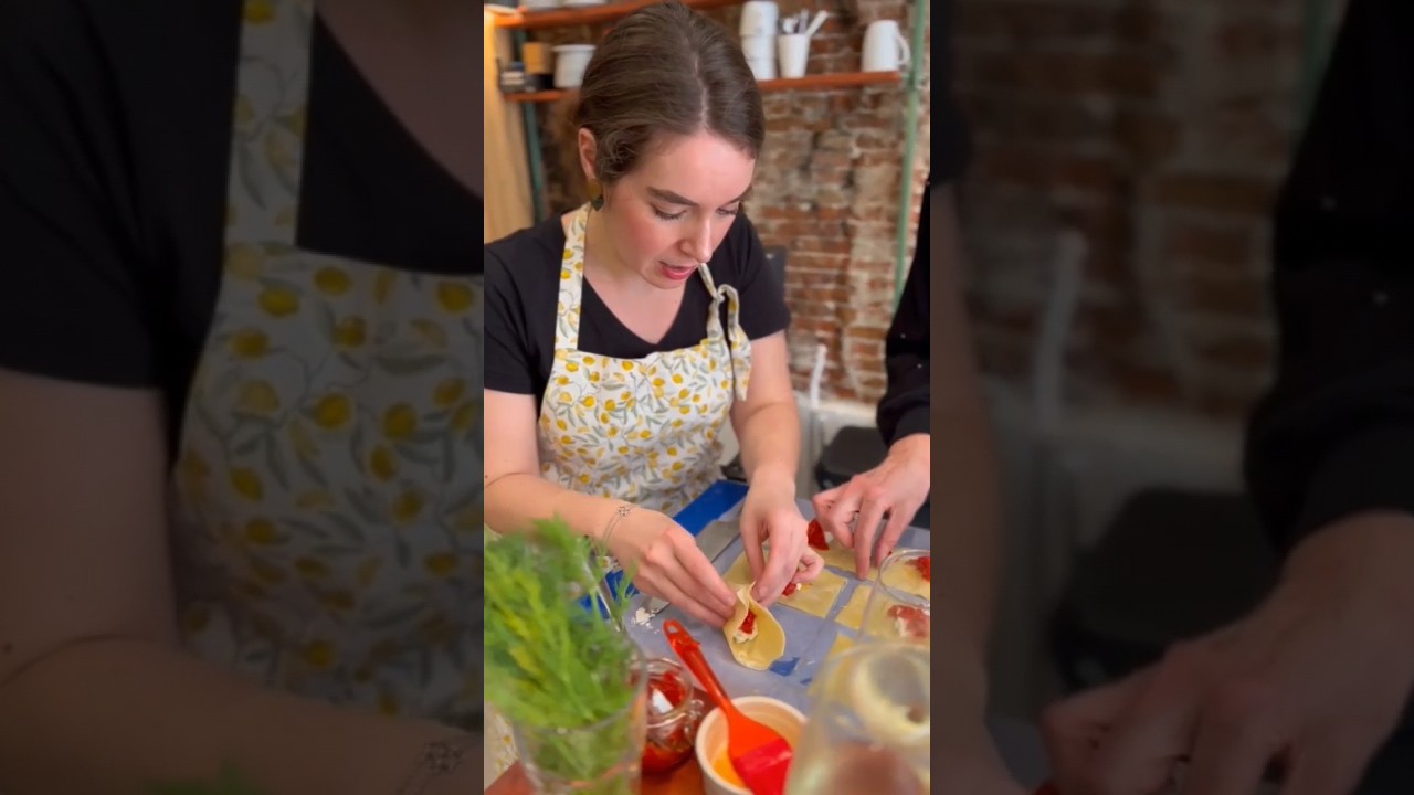 First cooking workshop in The Hague ✨#shorts #cookingworkshop #thehague