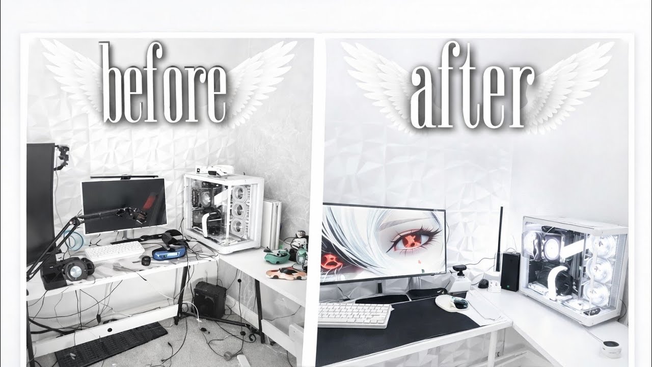 From a Dead Gaming Room to look like a £100,000 -Dream Setup 🔥