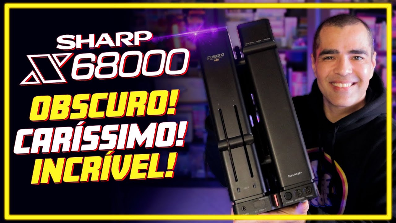 O Sharp X68000 Estava MUITO À FRENTE Do Seu Tempo.  😲😲