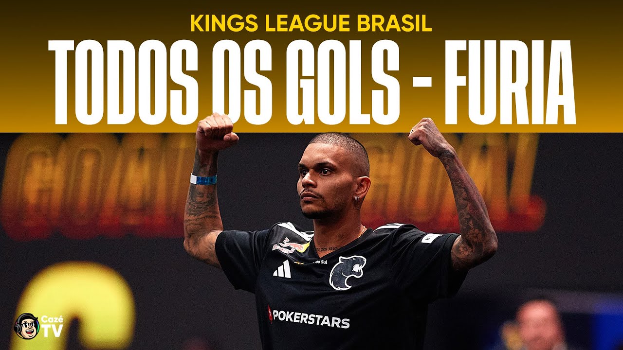 TODOS OS GOLS DA FURIA NA KINGS LEAGUE BRASIL DESDE A FASE DE GRUPOS ATÉ A FINAL