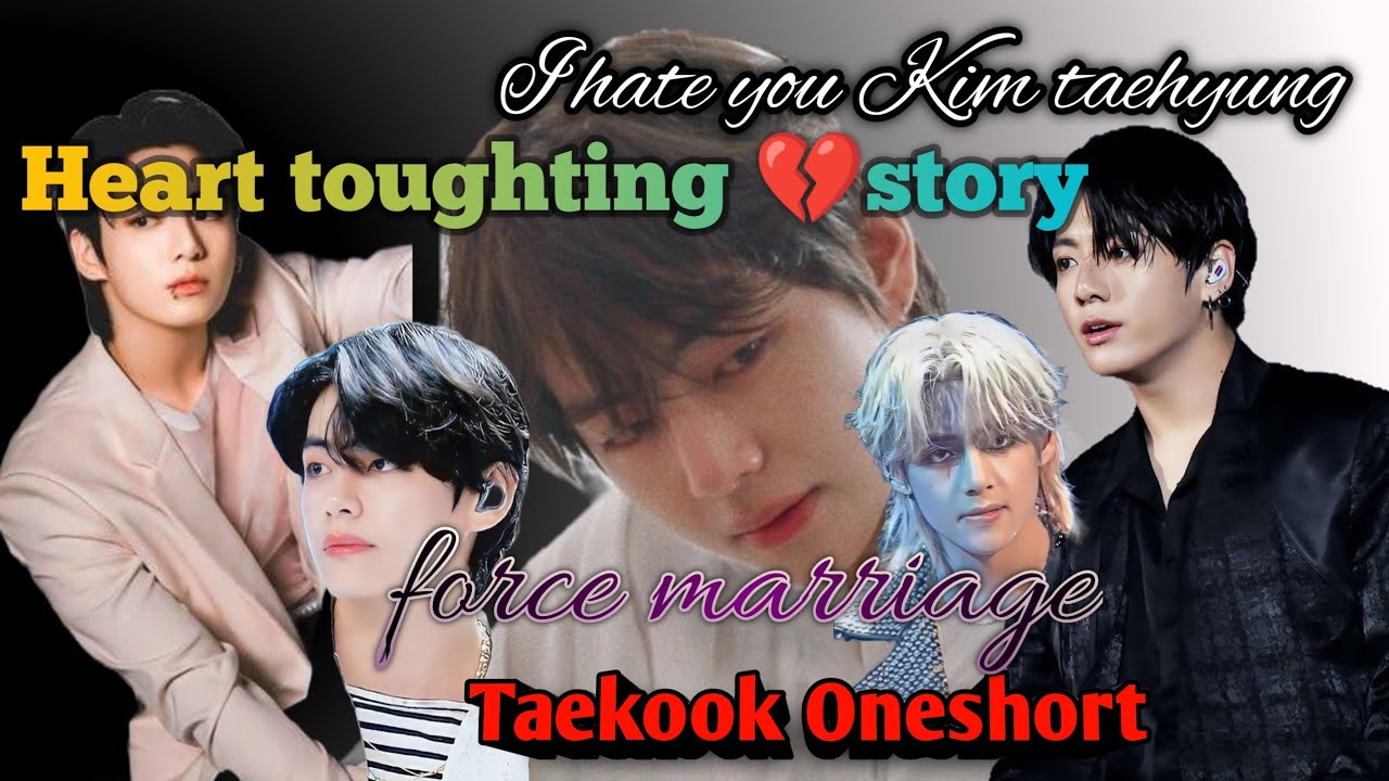 I hate you Kim taehyung 😭taekook heart 💔 toughting story  💔Oneshort💔#bts #taekook #btshindidubbing