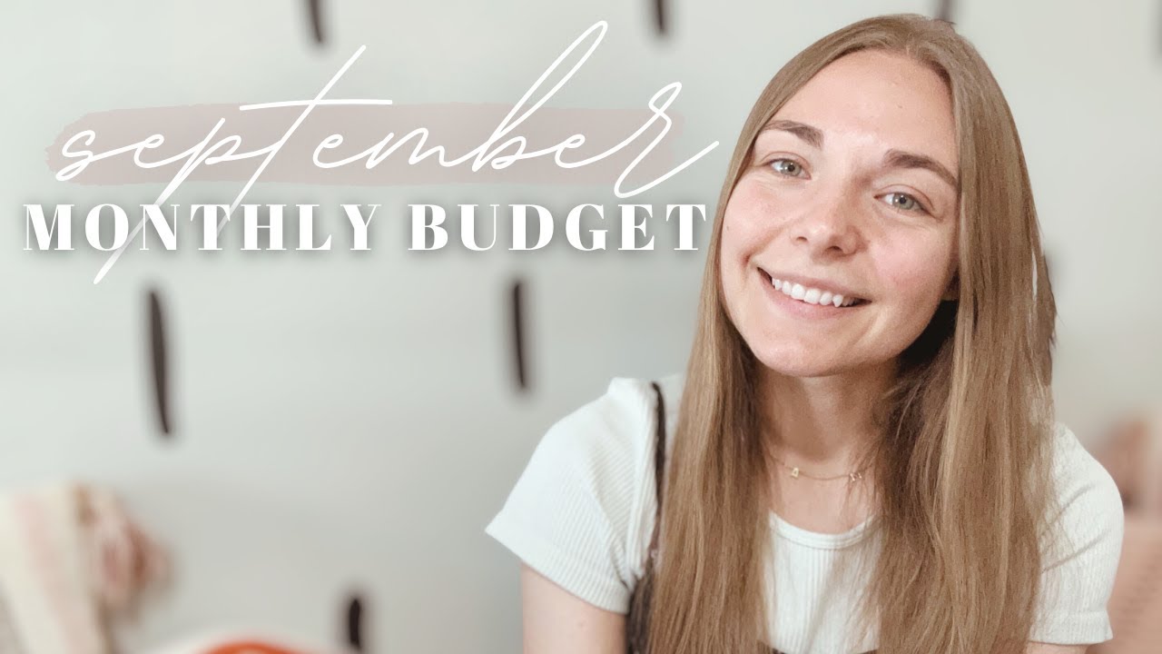 SEPTEMBER BUDGET WITH US // how we budget our income