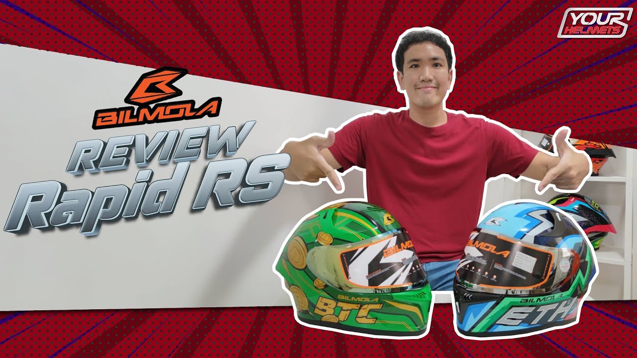 [BILMOLA รุ่น RAPID RS] ลายใหม่สวย เทคโนโลยีนวมด้านในคือดี Option เพียงพอ