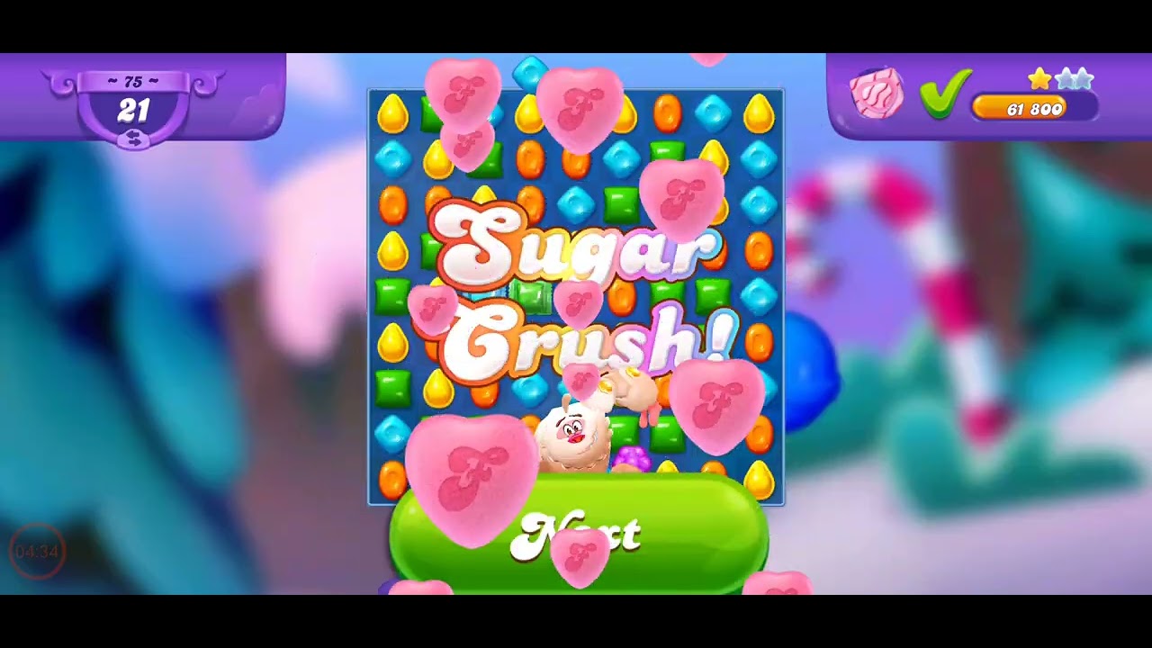 Candy Crush Friends Saga Levels 74 to 76