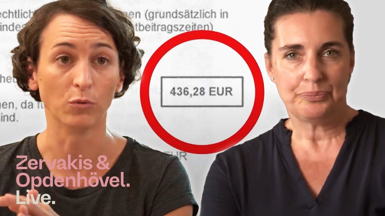 436€ RENTE & 3 KINDER?!📉 Finanztipps mit @MadameMoneypenny! | Zervakis & Opdenhövel. Live.