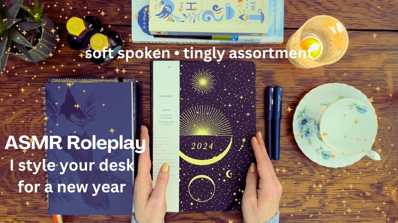 ASMR Roleplay: I Set Up Your Writing Desk for Winter