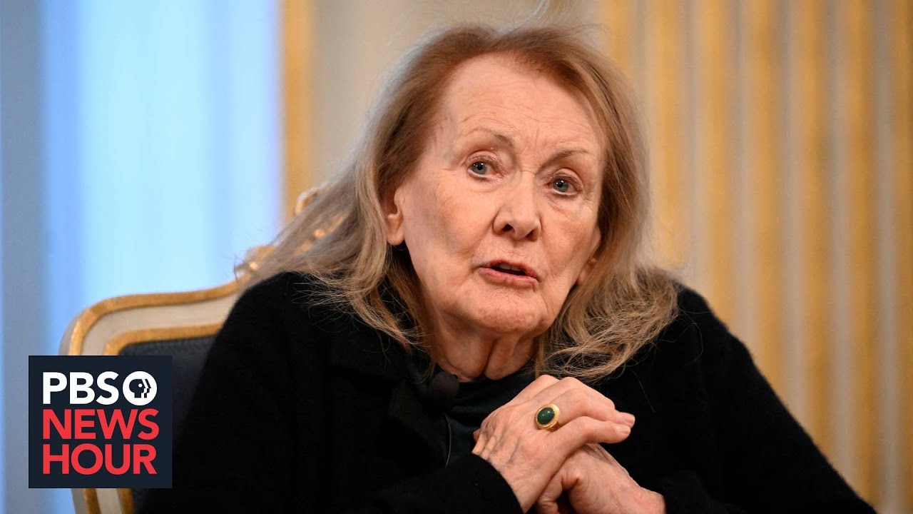 Author and Nobel Prize Laureate Annie Ernaux discusses her genre-bending work