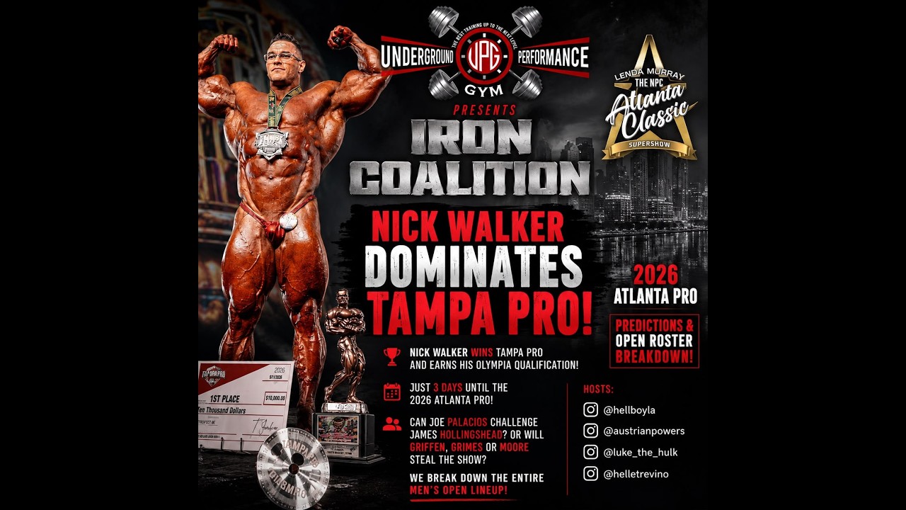 Nick Walker DOMINATES Tampa Pro! 🏆 | 2026 Atlanta Pro Predictions & Open Roster Breakdown