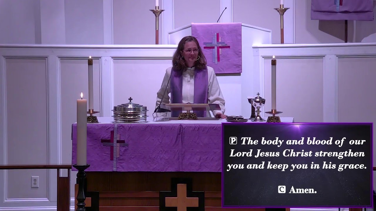Trinity Lutheran Church - Vesper Worship 3-18-26 7:00 pm