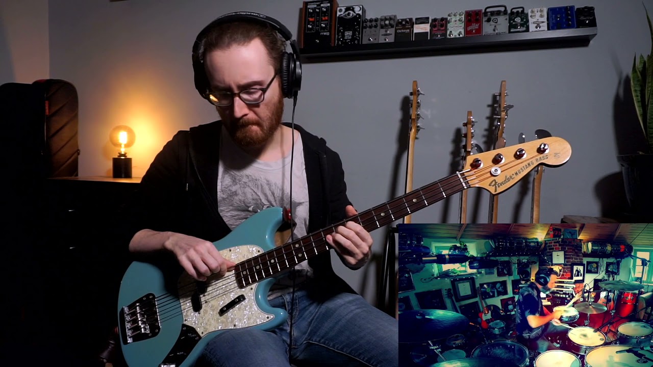 Ash Soan Drum and Bass jam - 3Leaf Octabvre, Doom 2 and Walrus Audio Julia