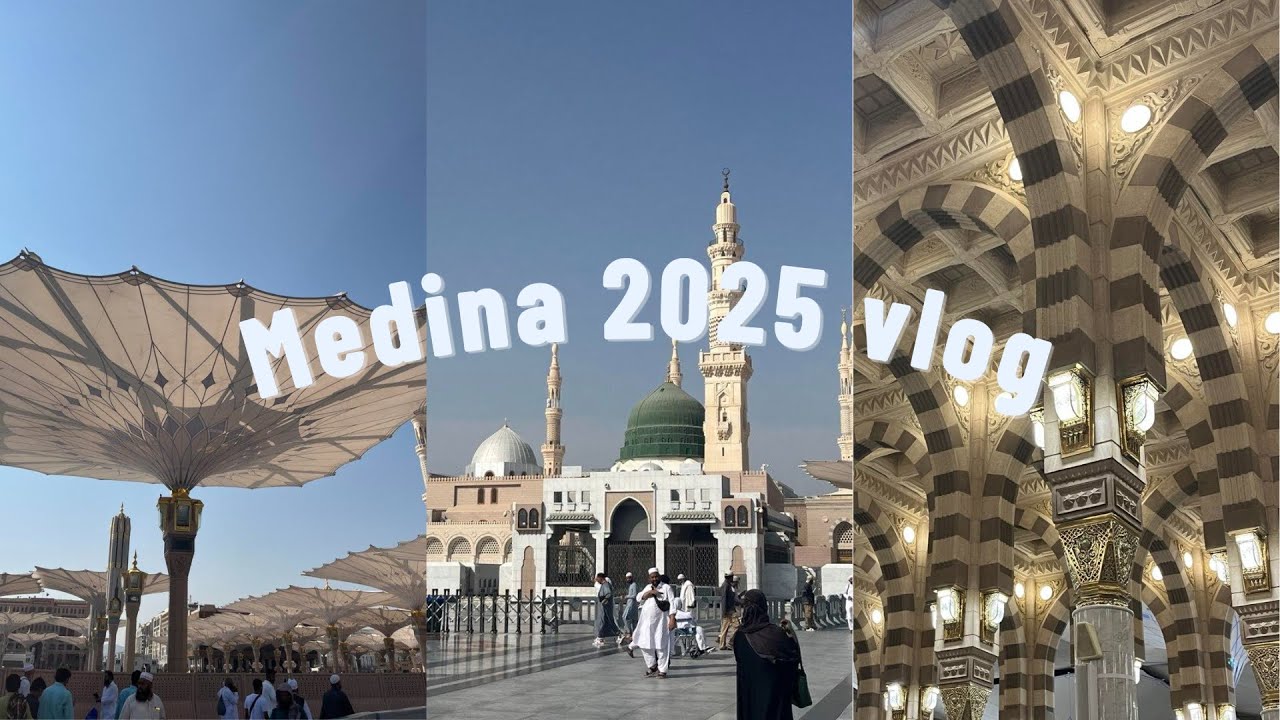 Medina 2025 Vlog | Prophets Mosque, Riyazul Jannah, Roza Rasool