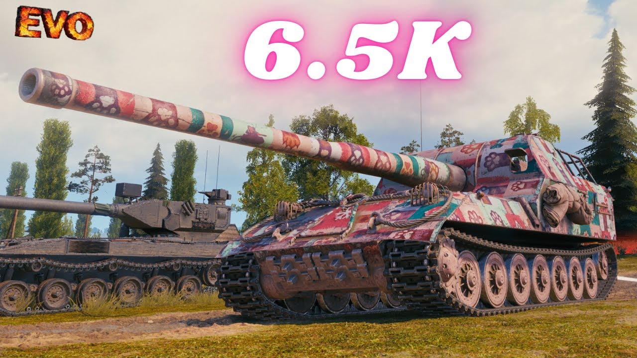 Obj. 261 - 6.5K Damage Arty World of Tanks | WoT