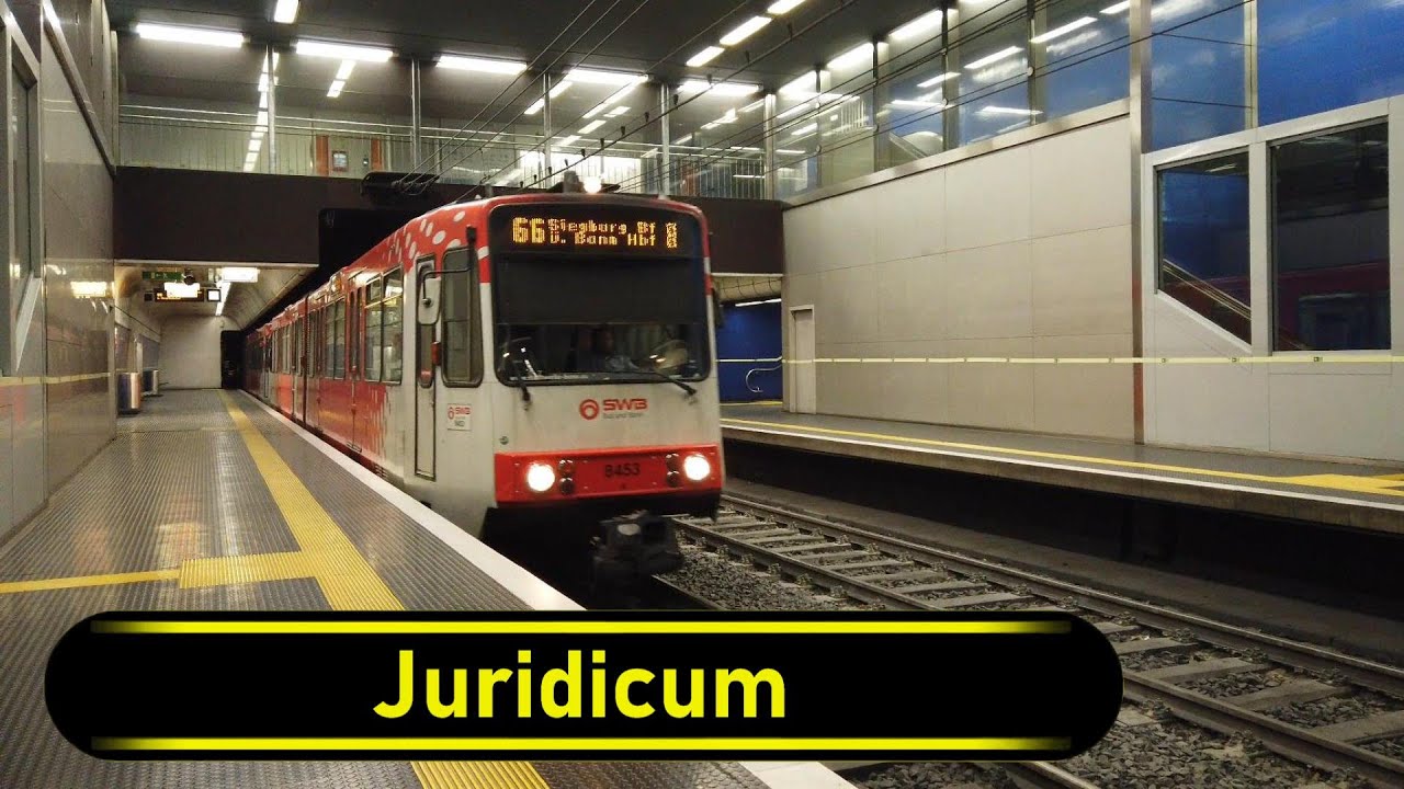 Stadtbahn Station Juridicum - Bonn 🇩🇪 - Walkthrough 🚶