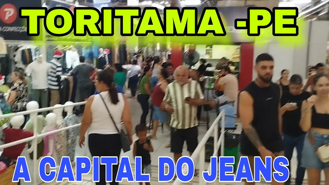 SÁBADO DE FEIRA DE ROUPA EM TORITAMA -PE A CAPITAL DO JEANS 06.11.2025