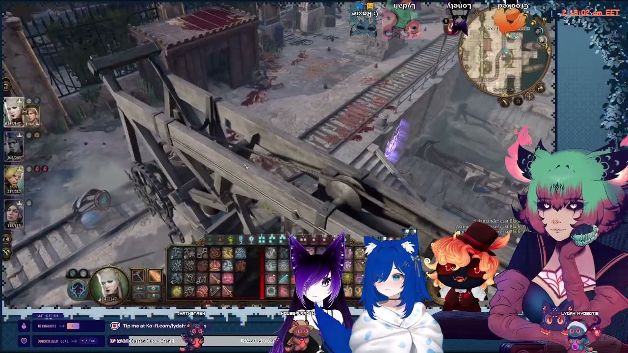 [ENG/LV] Slowly approaching the end of the balding gate (modded) Collab part 22 !lurk !dc