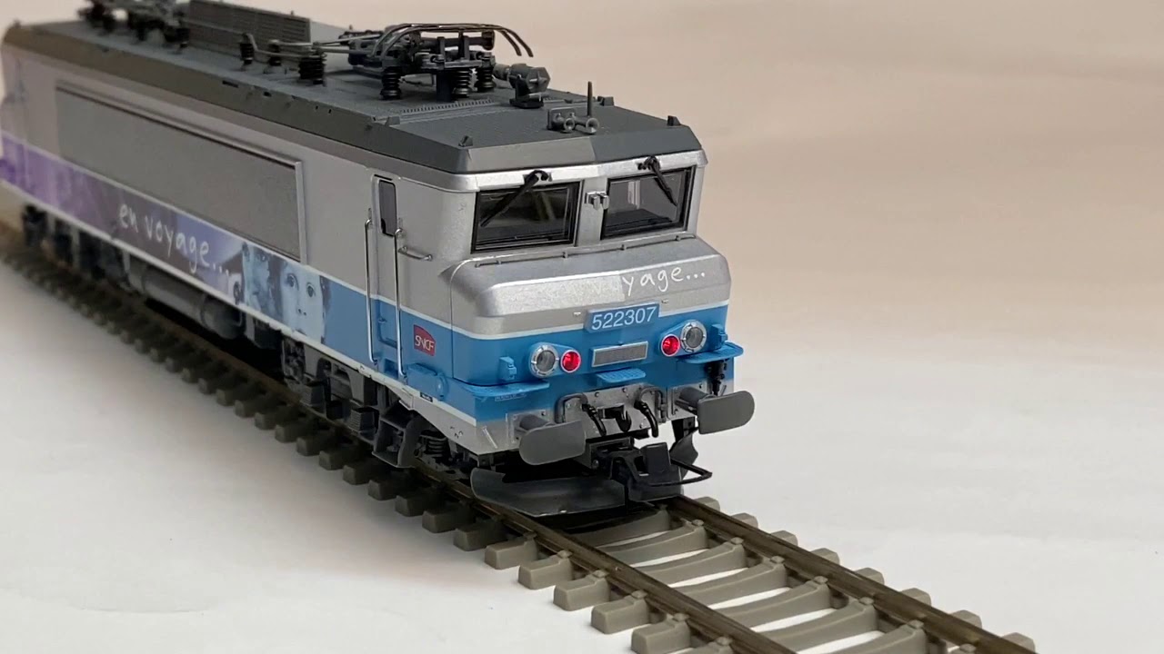 Présentation de la BB 22307 Roco (version DCC sonorisée)