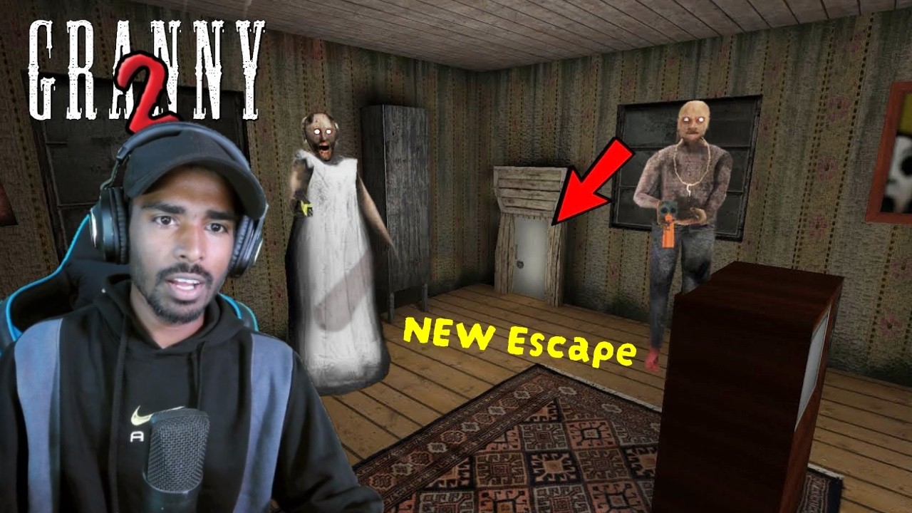 NEW LIFT ESCAPE AND UNDERGOUND ASYLUM FOUND IN GRANNY'S HOUSE WITH BOMB💣