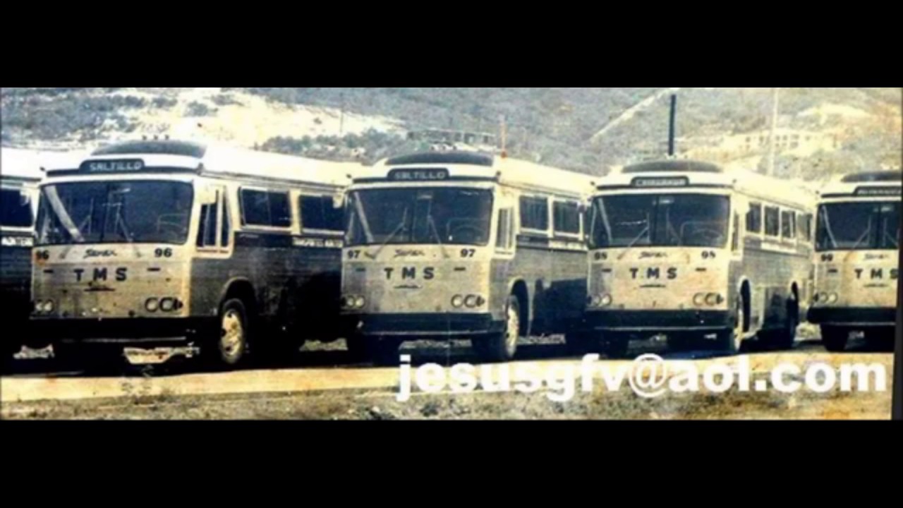 Autobuses del recuerdo Transportes Monterrey - Saltillo 2