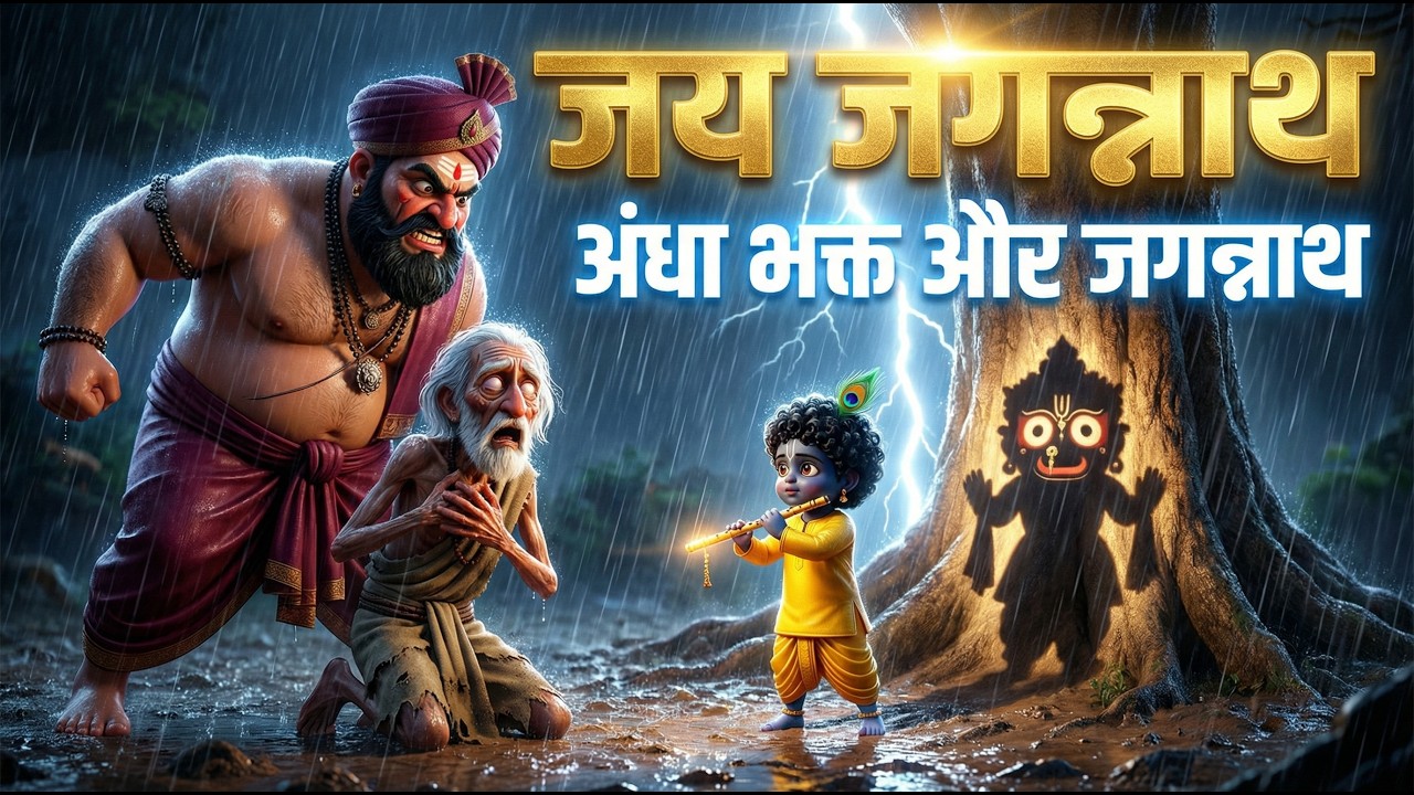 मंदिर से निकाला... फिर भगवान जगन्नाथ खुद आये बचाने! | Jagannath Leela | Part 1