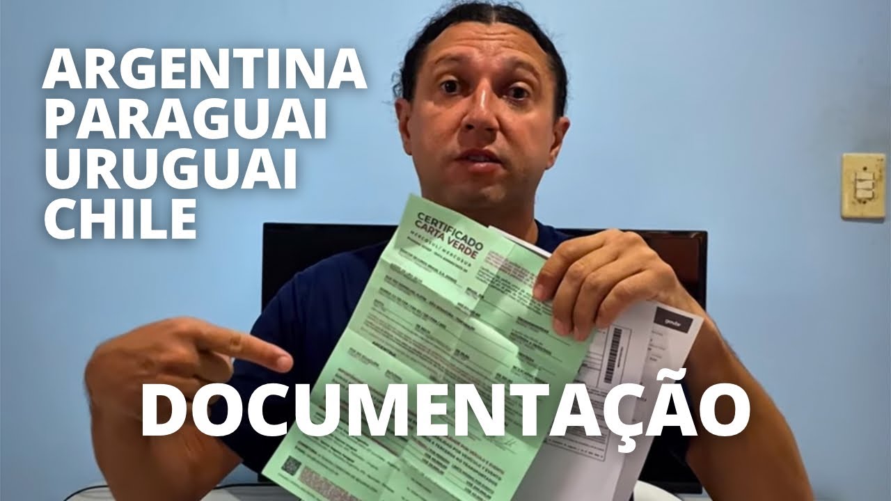 DOCUMENTAÇÃO NECESSÁRIA para VIAJAR de MOTO pela ARGENTINA, PARAGUAI, URUGUAI e CHILE | EP76