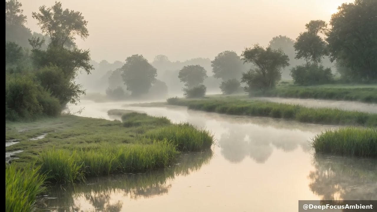 Misty River Calm: Dreamy Ambient Vibes for Relaxation 🌊✨