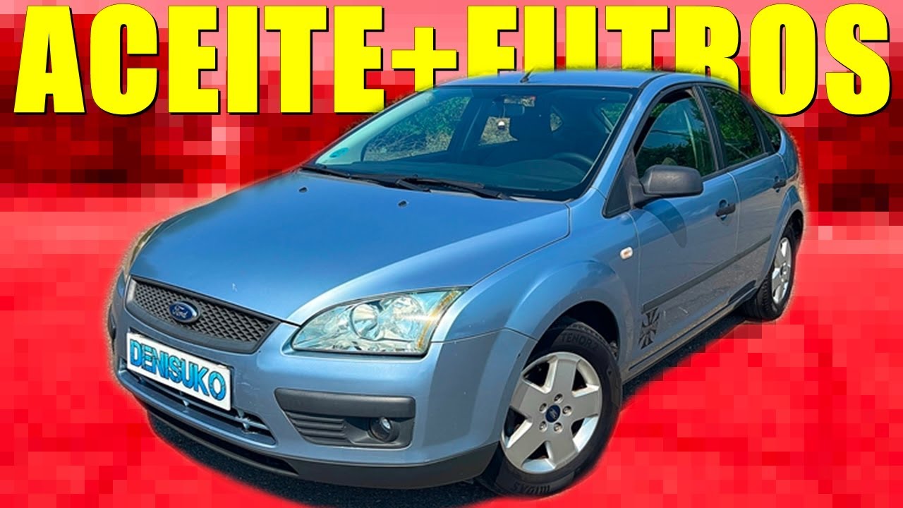 🛢️Cambiar ACEITE de MOTOR + FILTROS | FORD FOCUS MK2✅