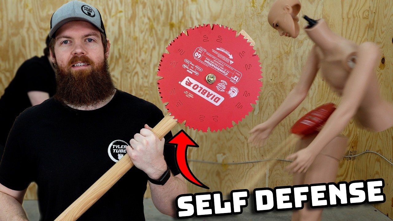 I Tested Homemade Self Defense weapons!