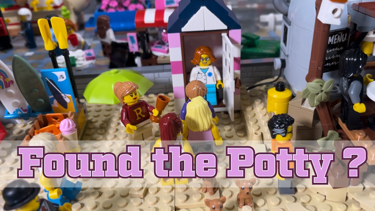 LEGO - Found a Potty for this Beach Outhouse?