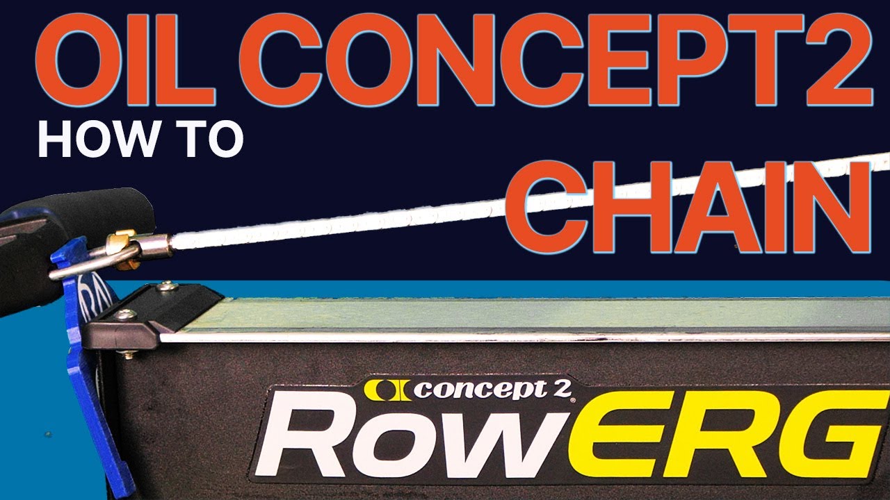 Как легко смазать цепь Concept2