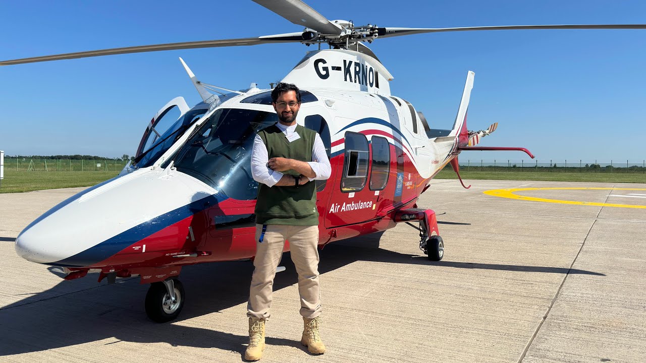 Had a taste of pre-hospital care. I liked it.