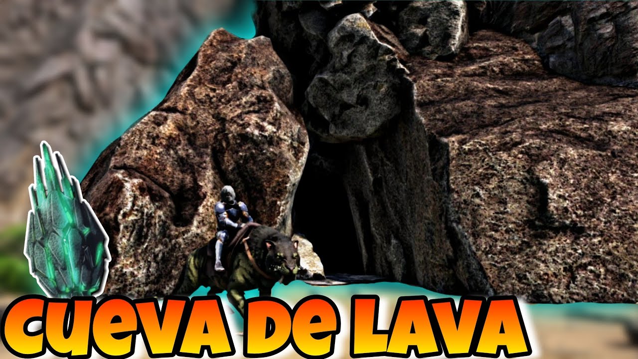 Curiosidades de la CUEVA DE LAVA artefacto del masivo ark Ultimate Mobile edition