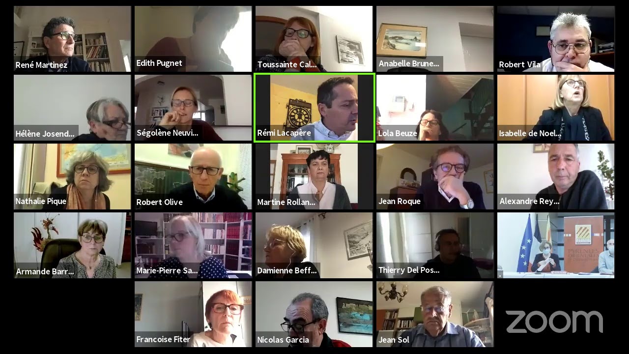 D&eacute;partement des Pyr&eacute;n&eacute;es-Orientales : Session du 14 d&eacute;cembre 2020