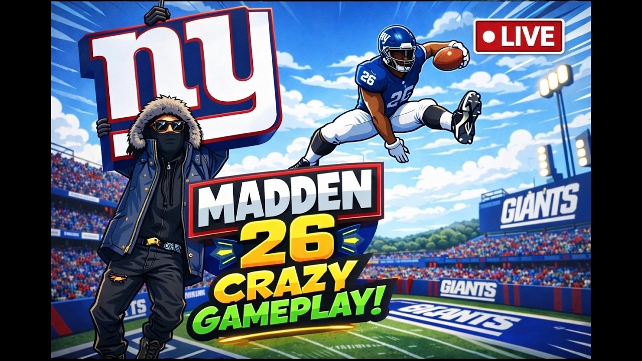 #1 GIANTS USER TOP 100 GRIND! MADDEN 26