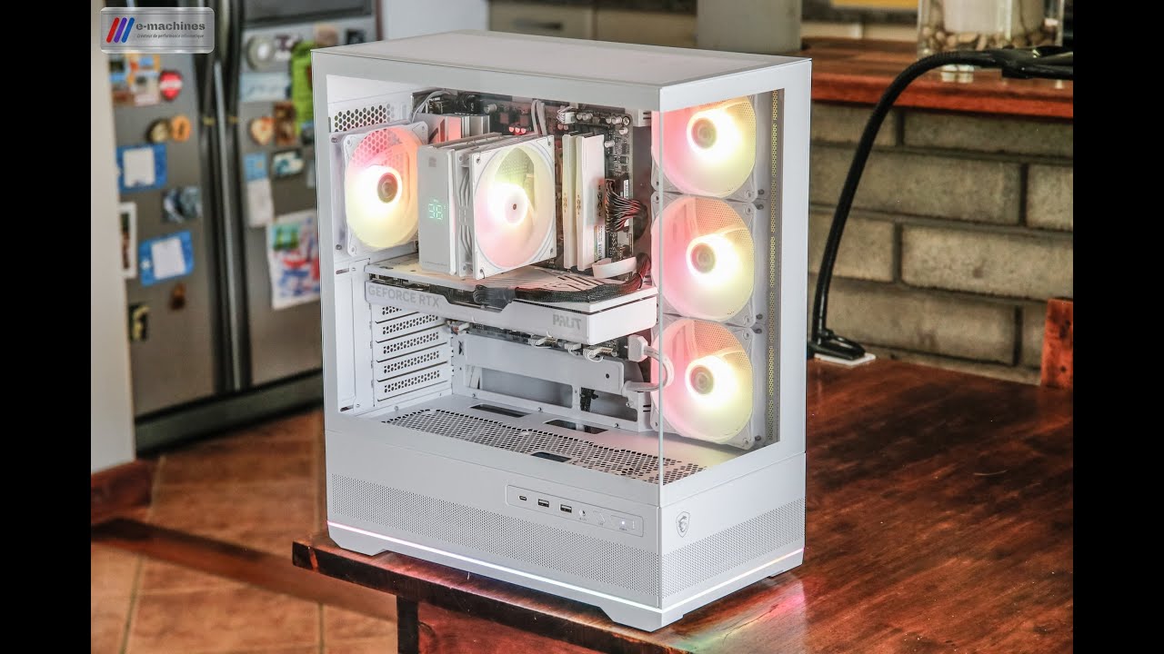 Tour MSI Pano 110R PZ blanche Ryzen 8700F RTX 5070 Palit