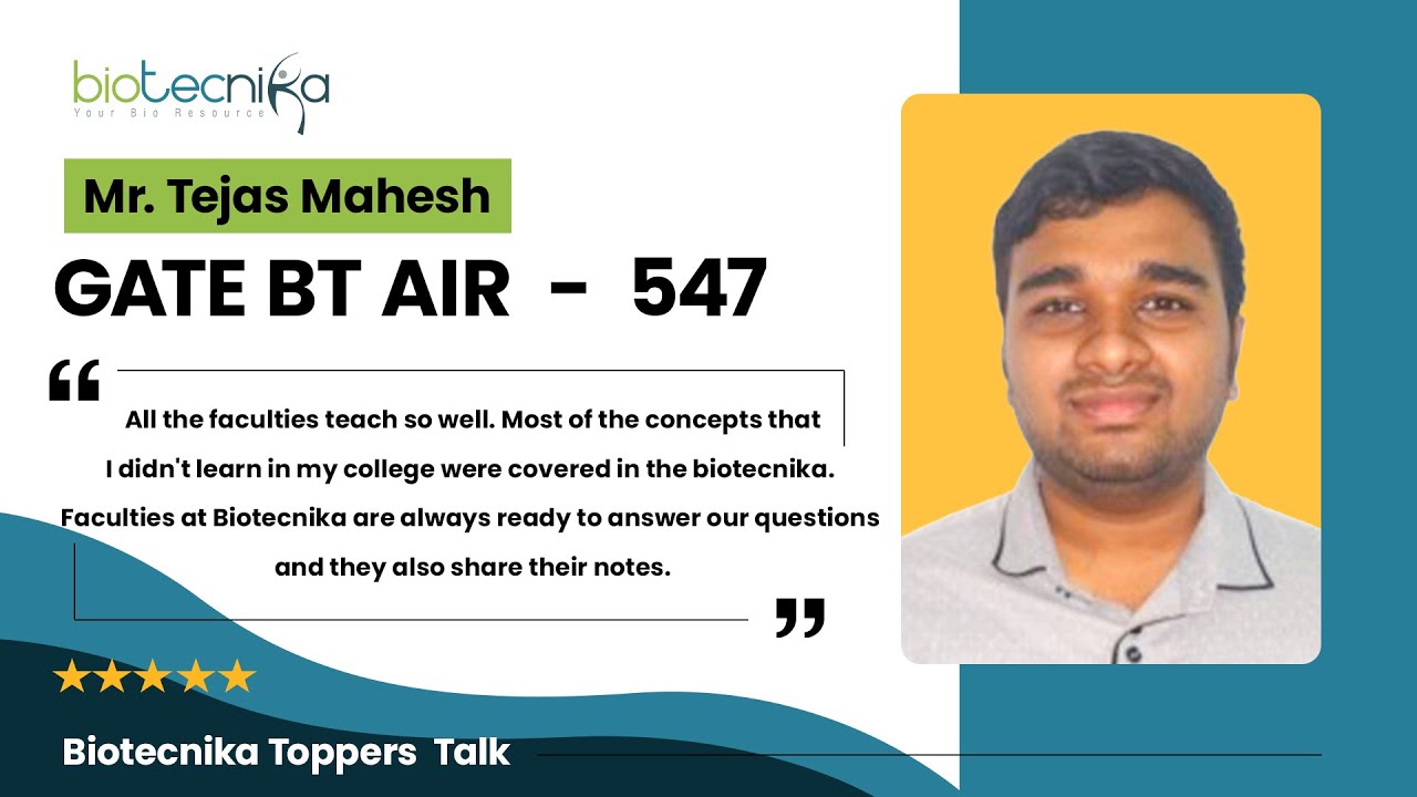 Btech Biotech Final Year Student - 