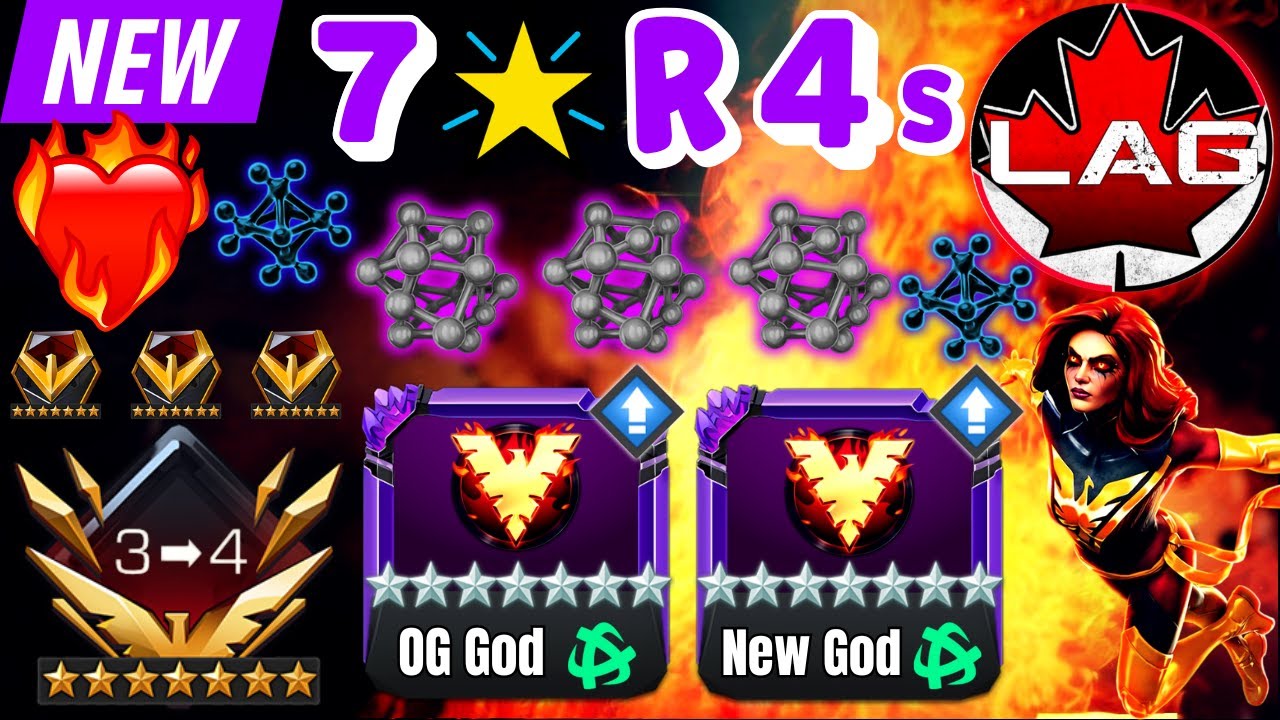x2 NEW 7🌟RANK 4s!!! Post Heart of Fire Epic Rank Ups! Rank Up & Gameplay! Big Prestige Gains! - MCOC