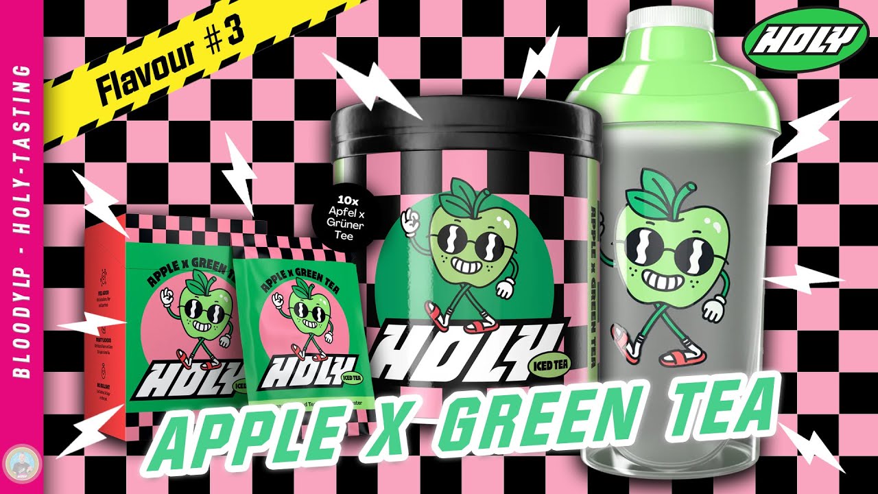 🧊 APPLE x GREEN TEA | HOLY ICED TEA IM TEST | HOLY SORTE #3
