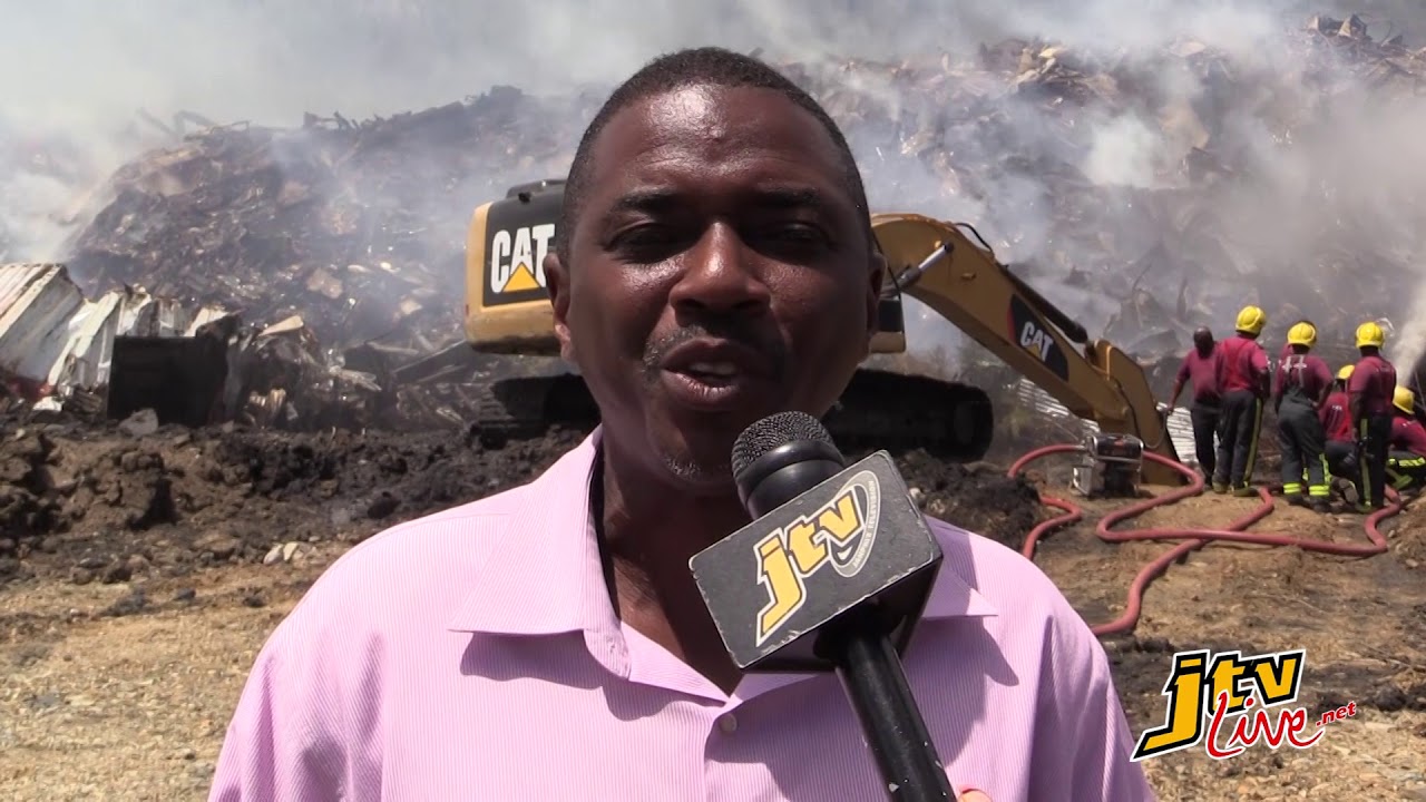 JTV NEWS UPDATE    COX HEATH DUMPSITE FIRE