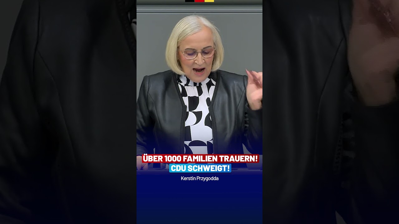 Migranten-Gewalt an Schulen explodiert! Kerstin Przygodda entlarvt CDU-L&uuml;ge! - AfD-Fraktion