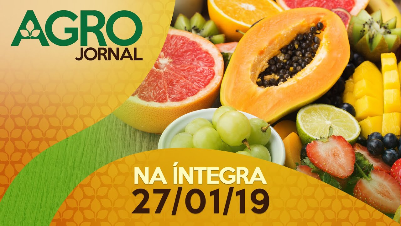 Frutas do Brasil para o Mundo | AgroJornal 27/01/2019