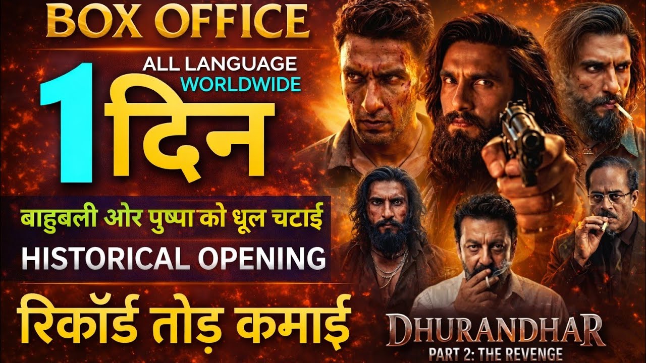 Dhurandhar 2 Box Office Collection, Ranveer Singh, Dhurandhar The Revenge Day 1 Collection Worldwide